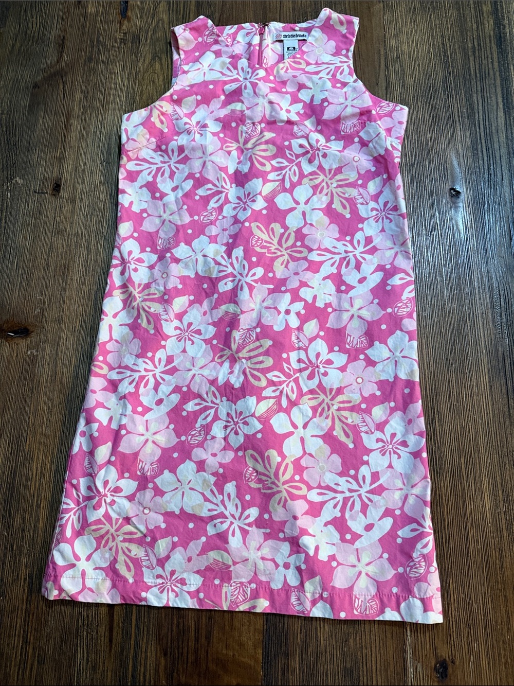 Floral Sleeveless Shift Dress by Christie brooks